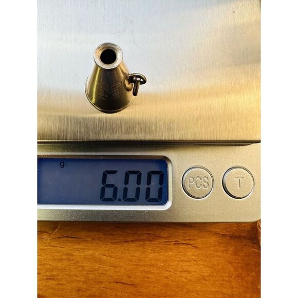 Sterling Silver Cheerleader Megaphone Charm Pendant Vintage 3/4" Dana Engraved - Picture 7 of 10